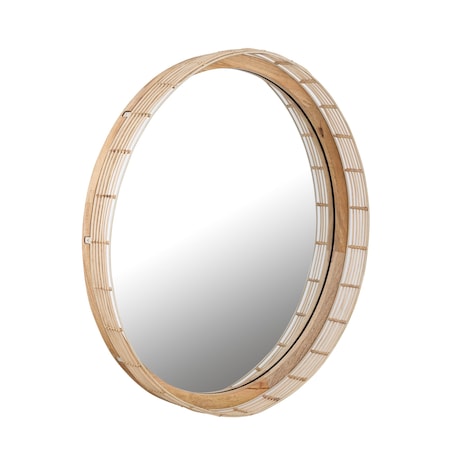 Maxim Lighting Vannerie Mirror, Ecru 22449NAEC